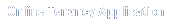 Online tenancy application